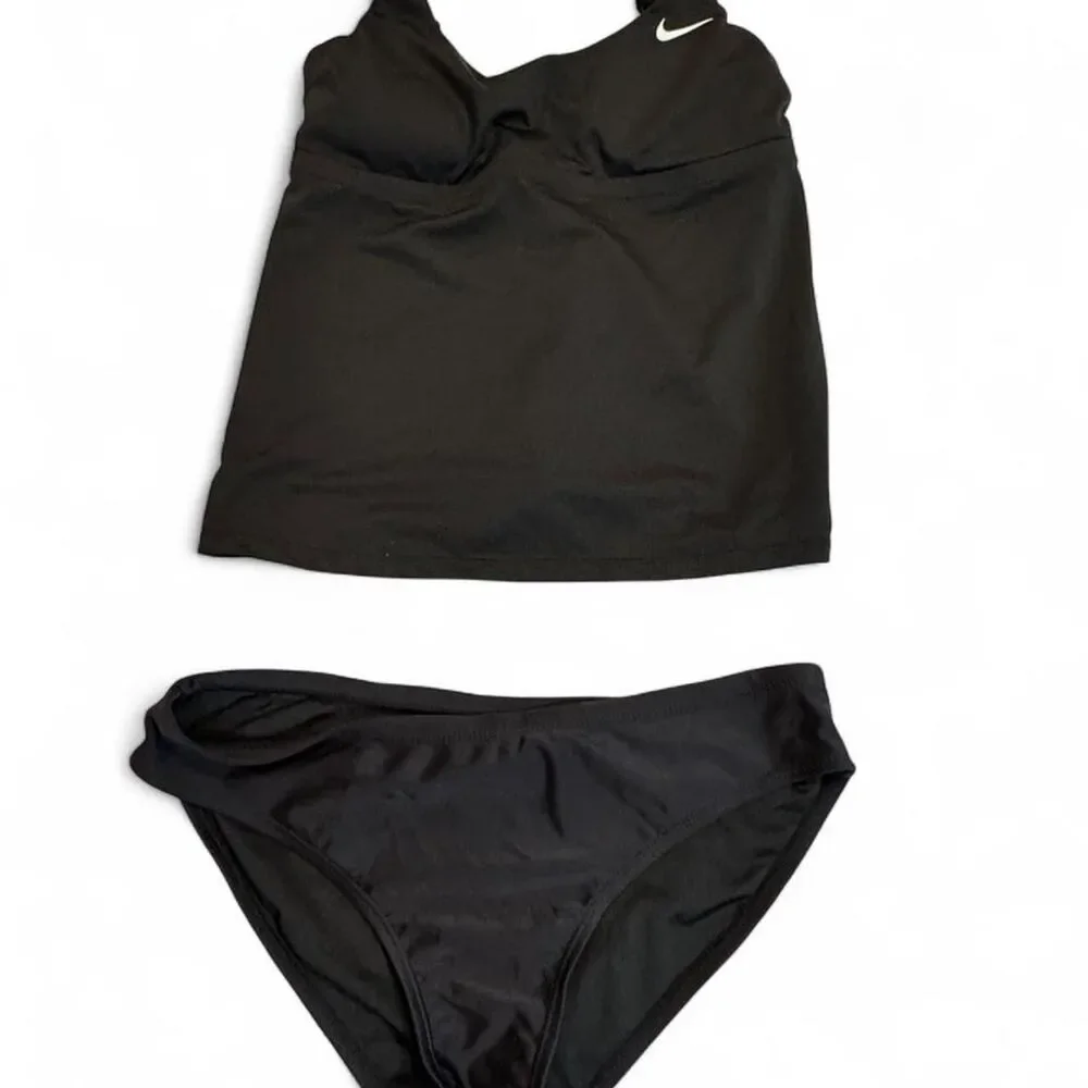 Nike Women's Black Bikinis-and-tankini-sets